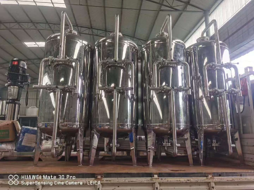 20吨不锈钢纯水设备出货