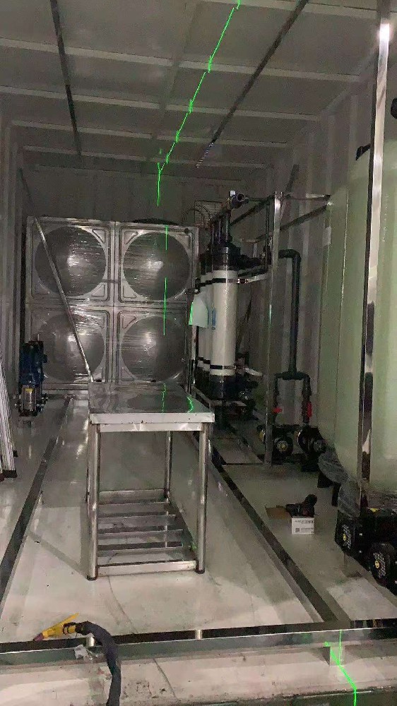 农村净化供水系统安装调试完成