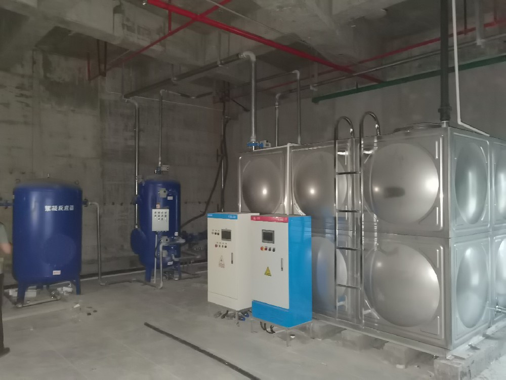 德阳广西建工供水设备安装调试完成