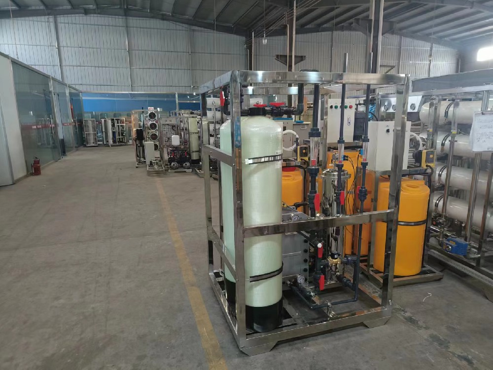 6套纯水设备生产完成